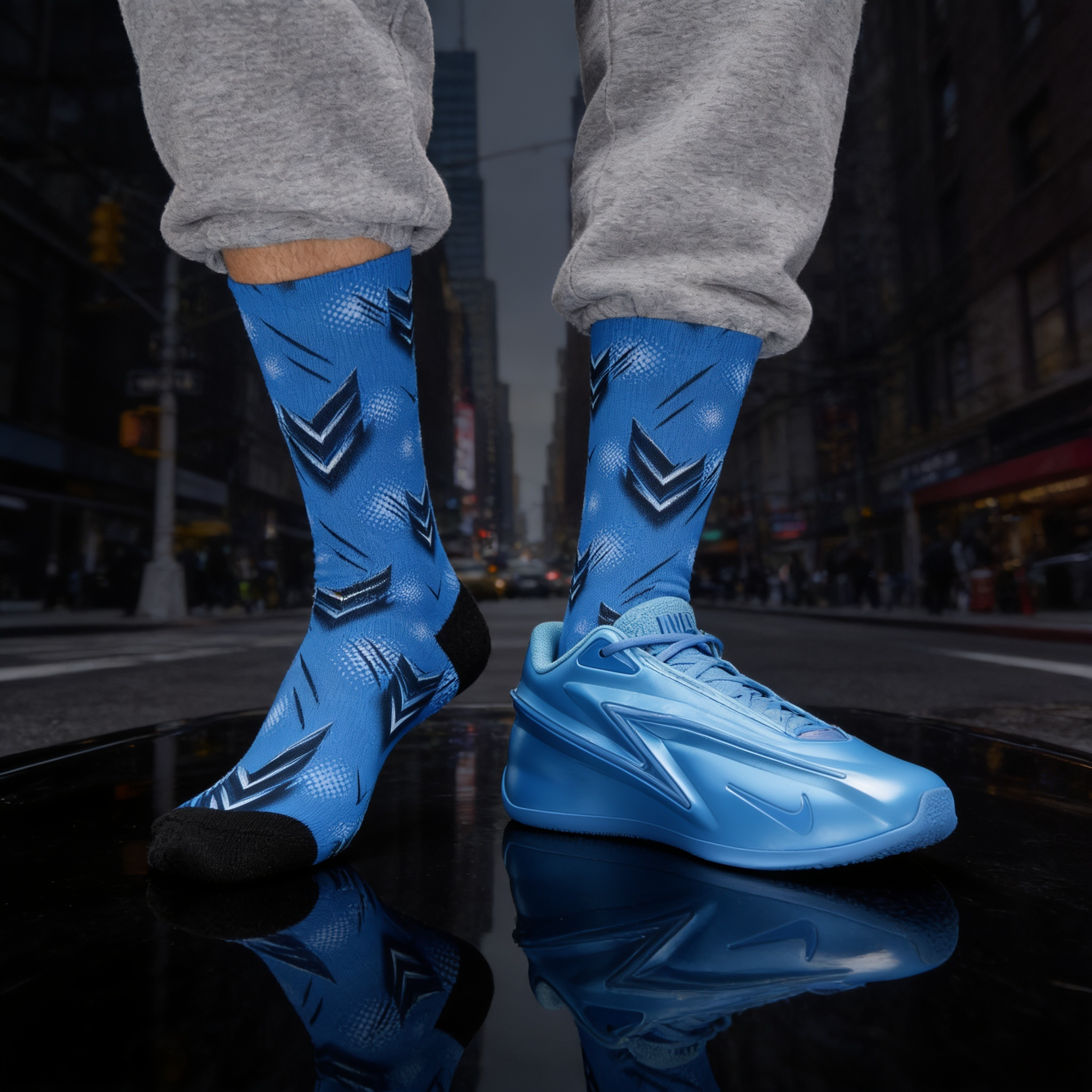 Nike KD 19 'Blueberry Blast' Matching Socks