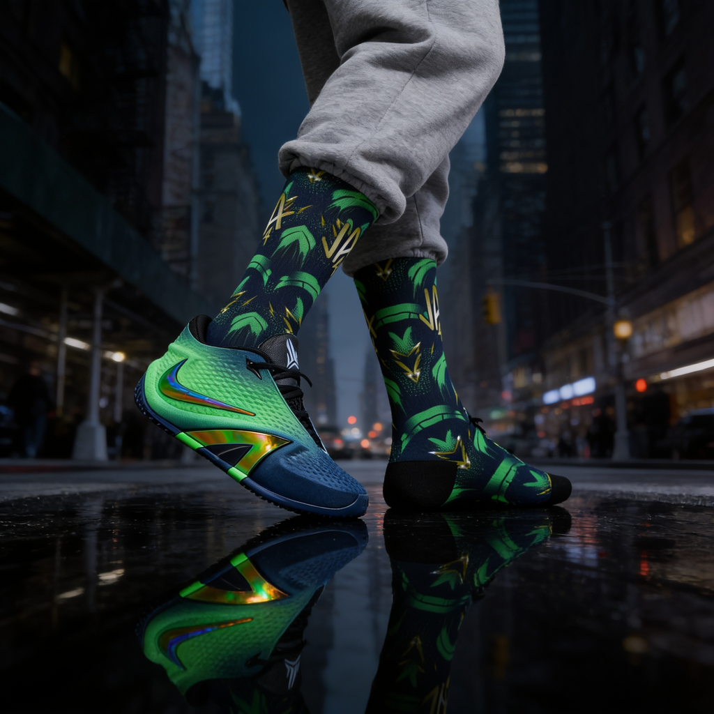 Nike Ja 4 'Nightmare' Matching Socks