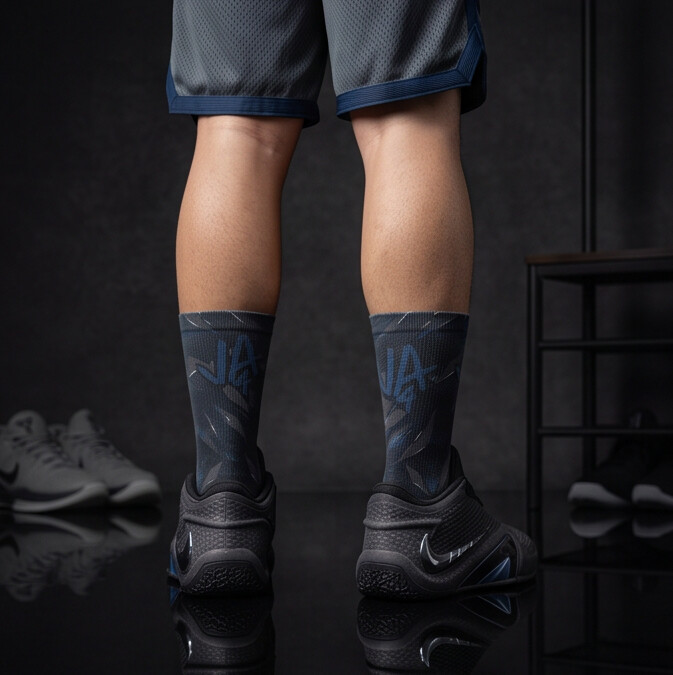 Nike Ja 4 'Dark Mode' Matching Socks