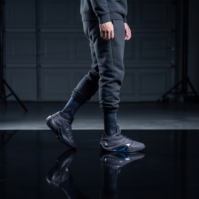 Nike Ja 4 'Dark Mode' Matching Socks