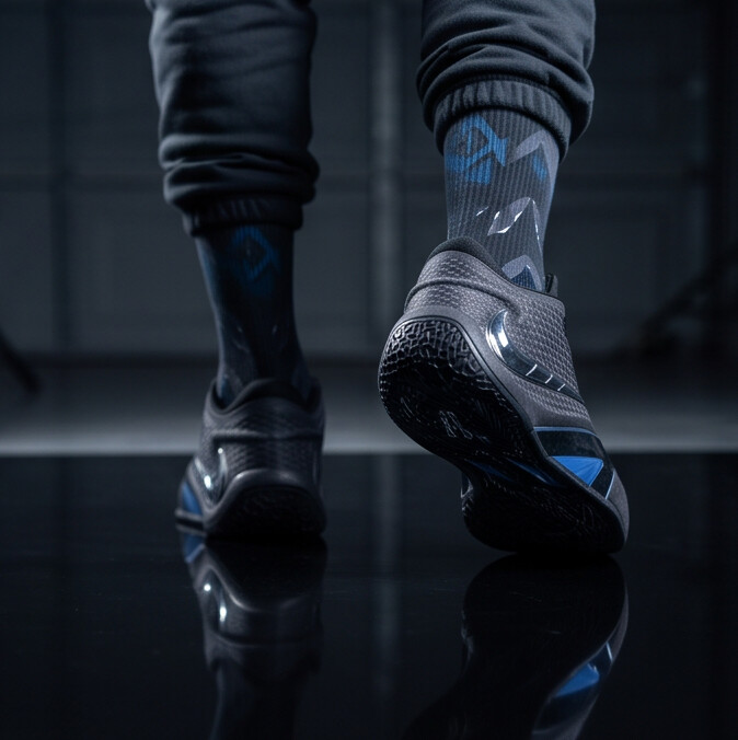 Nike Ja 4 'Dark Mode' Matching Socks