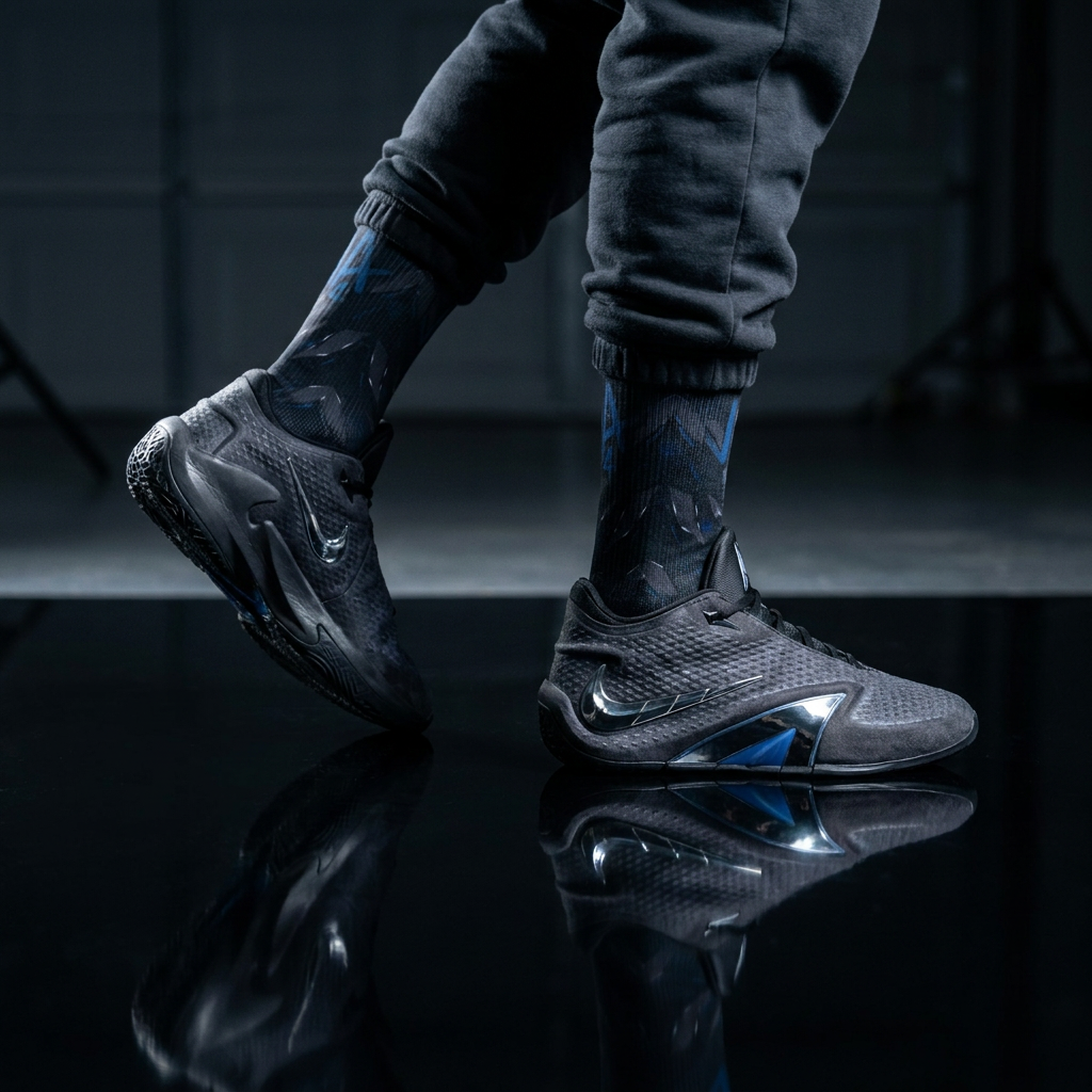 Nike Ja 4 'Dark Mode' Matching Socks