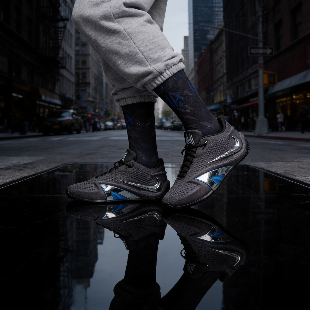 Nike Ja 4 'Dark Mode' Matching Socks