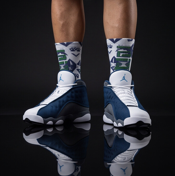 Nike Air Jordan 13 Retro 'Flint' 2026 Matching Socks