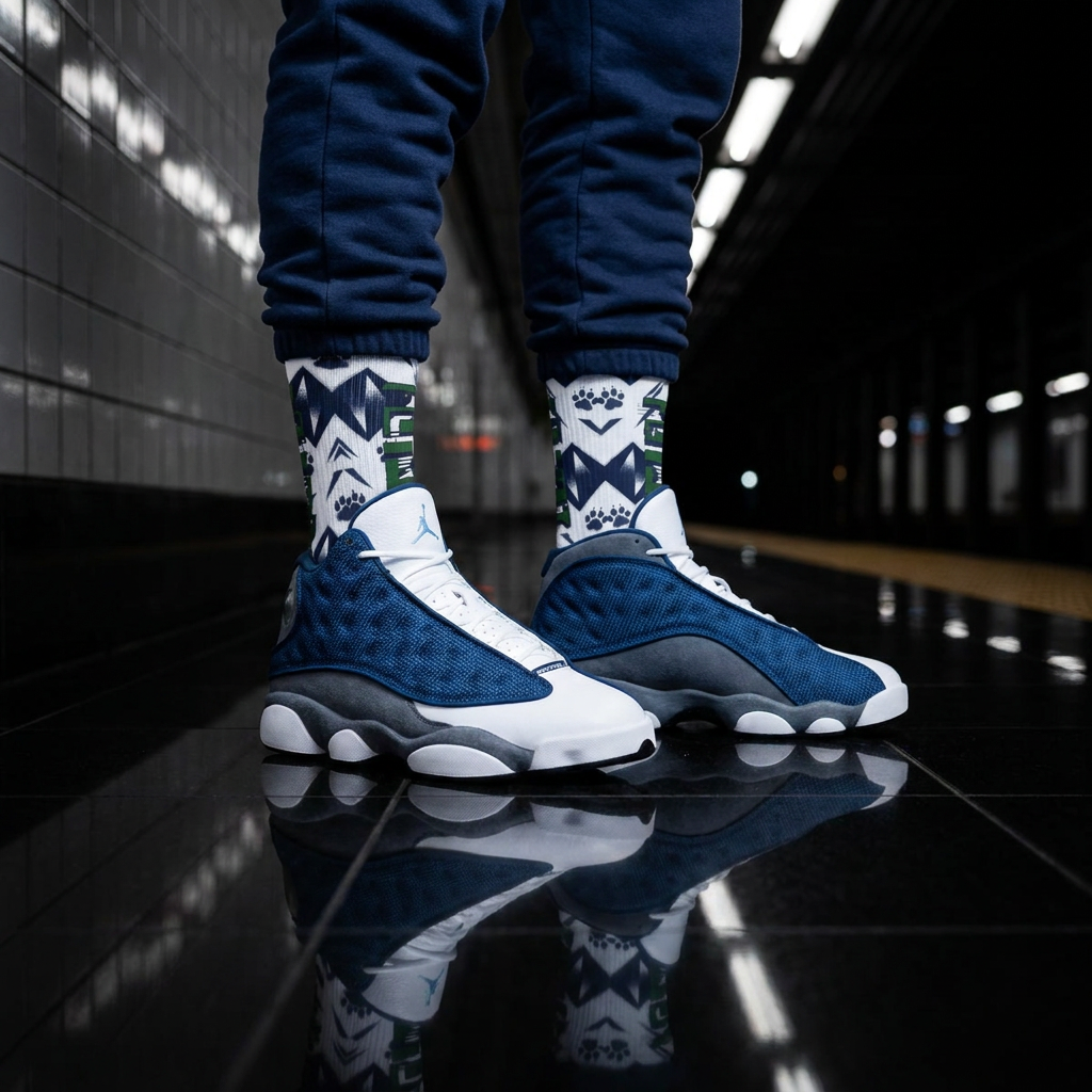 Nike Air Jordan 13 Retro 'Flint' 2026 Matching Socks