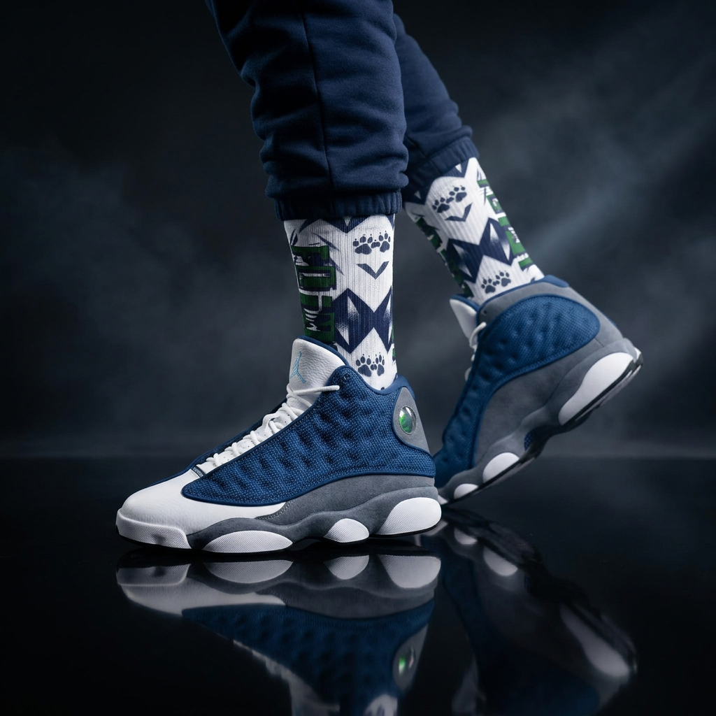 Nike Air Jordan 13 Retro 'Flint' 2026 Matching Socks