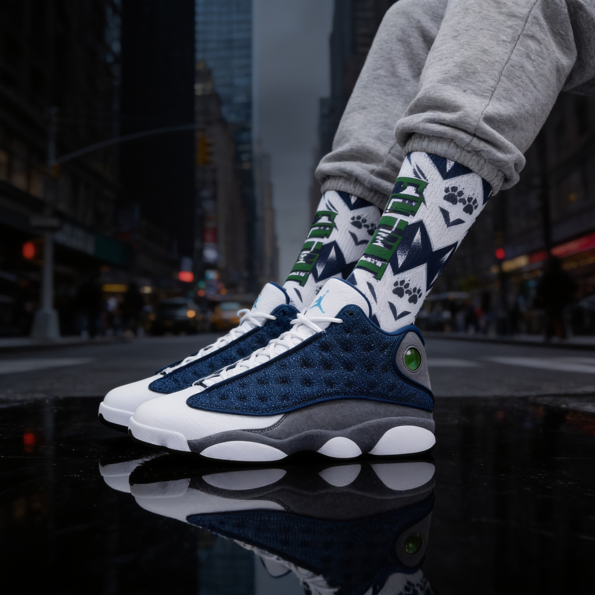 Nike Air Jordan 13 Retro 'Flint' 2026 Matching Socks