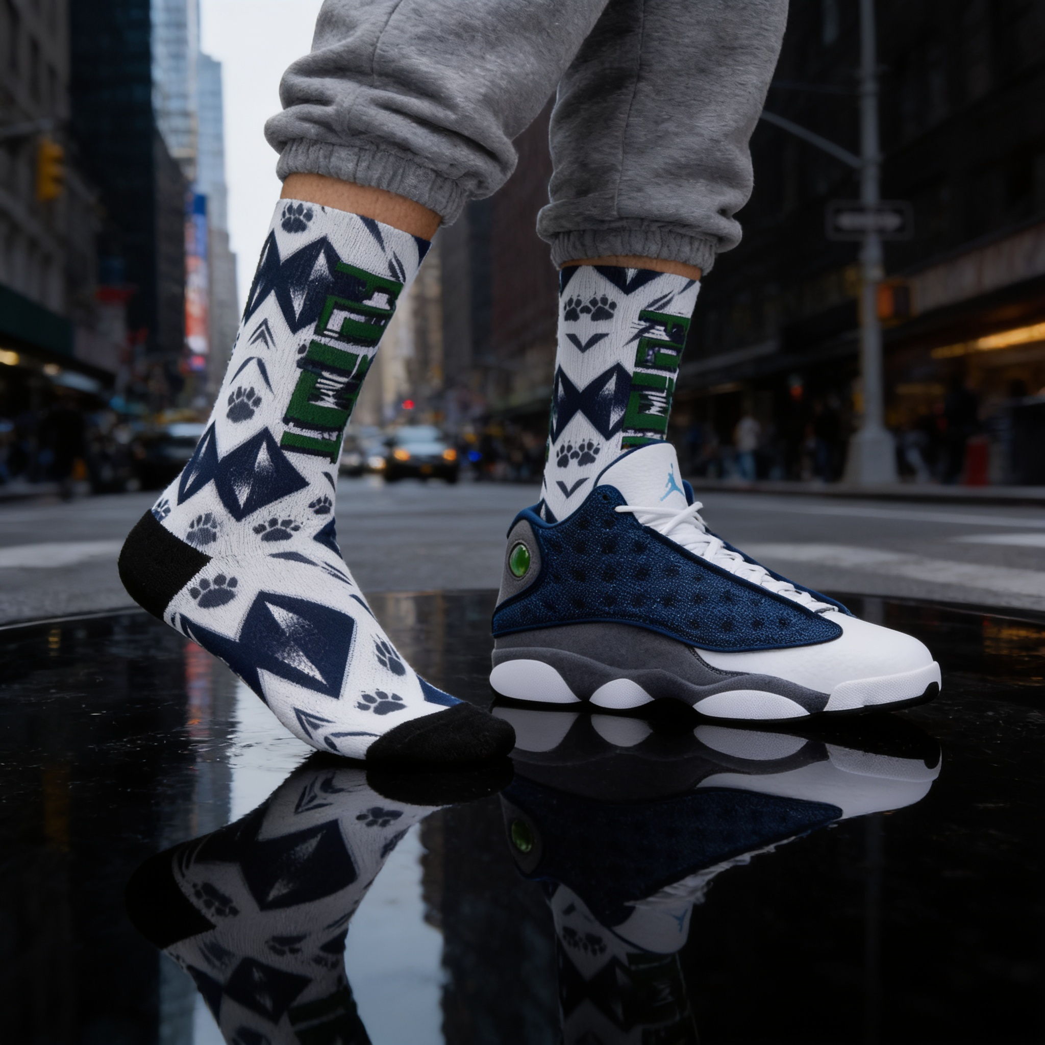 Nike Air Jordan 13 Retro 'Flint' 2026 Matching Socks