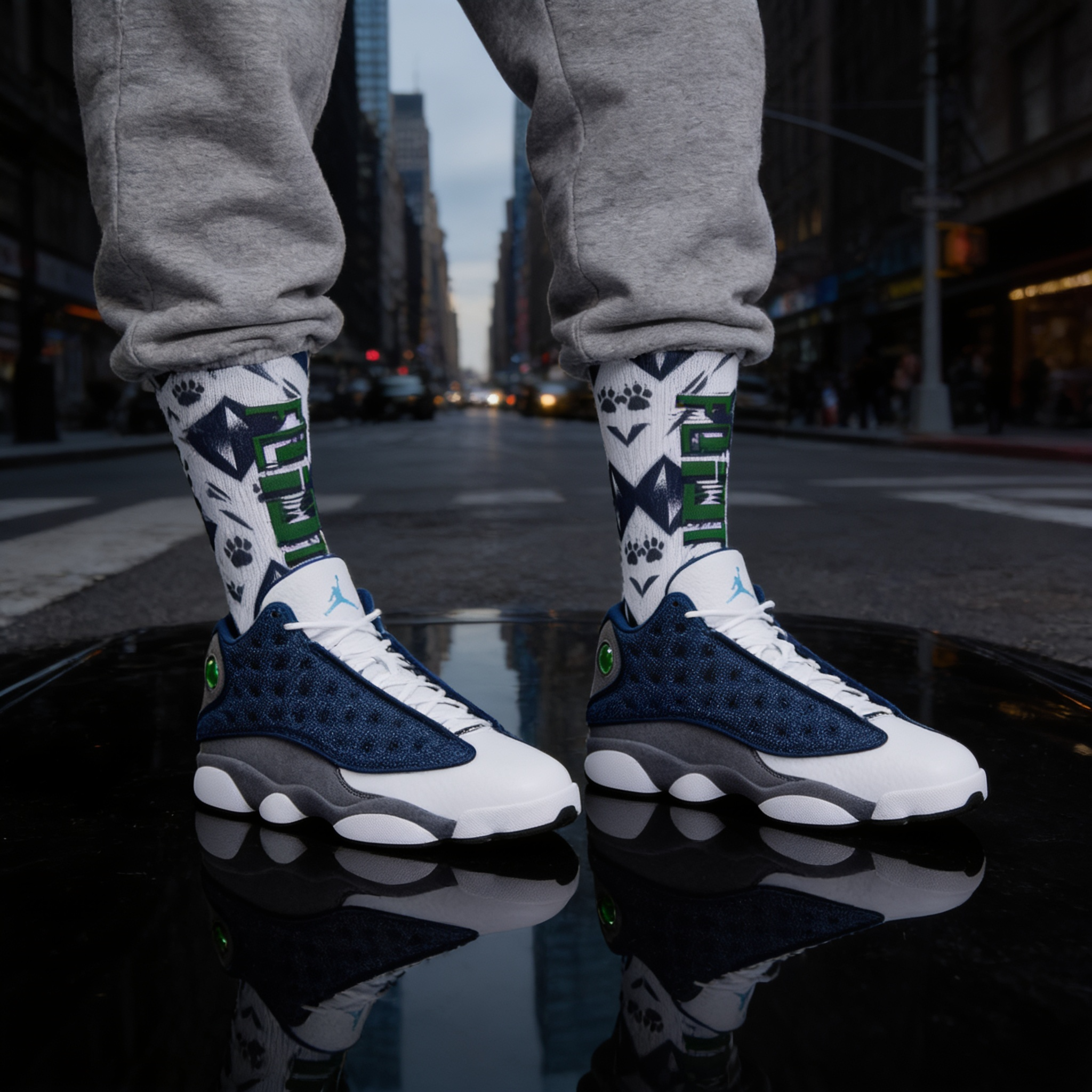 Nike Air Jordan 13 Retro 'Flint' 2026 Matching Socks