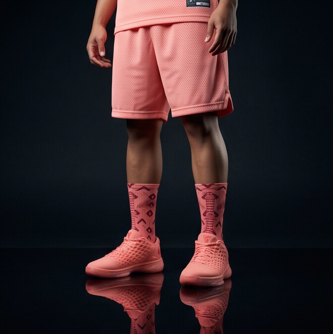 Nike Zoom Kobe 3 Low Protro 'Atomic Pink' Matching Socks
