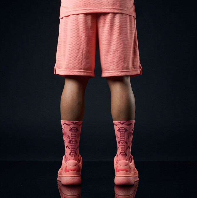 Nike Zoom Kobe 3 Low Protro 'Atomic Pink' Matching Socks