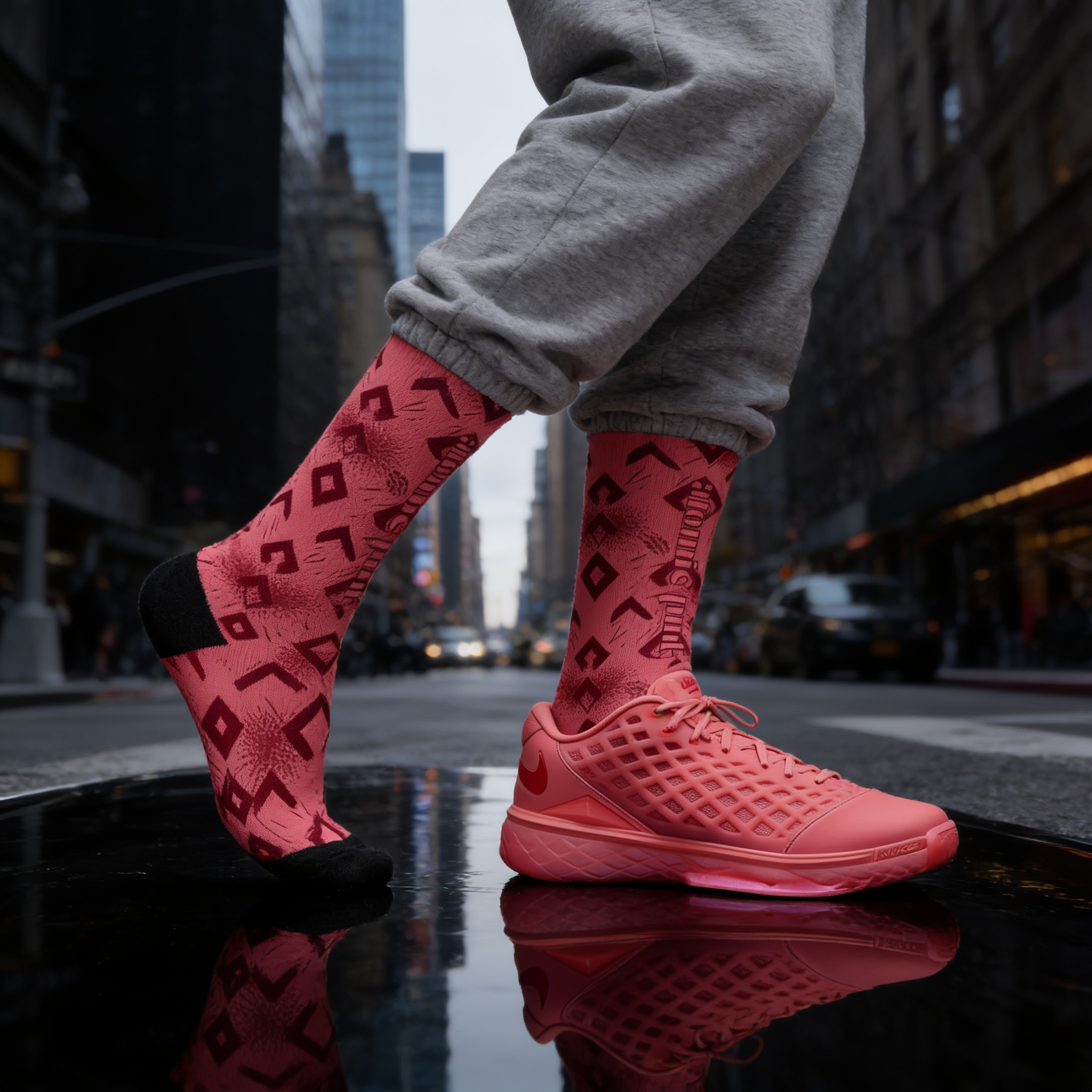 Nike Zoom Kobe 3 Low Protro 'Atomic Pink' Matching Socks