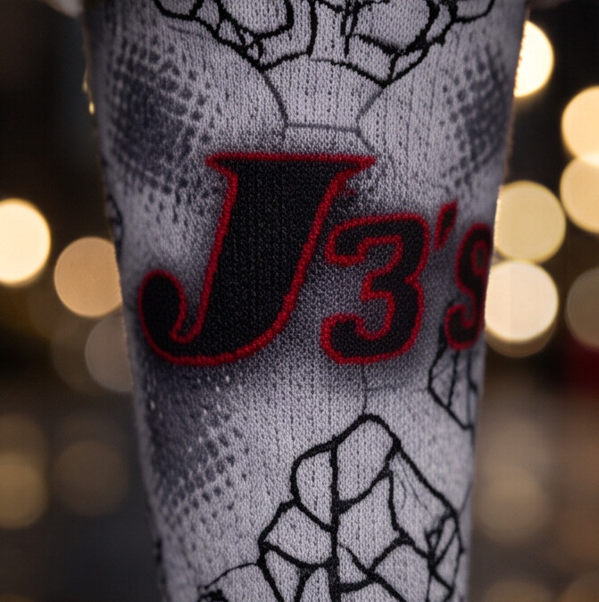 Nike Air Jordan 3 Retro OG Black Cement 2024 Matching Socks
