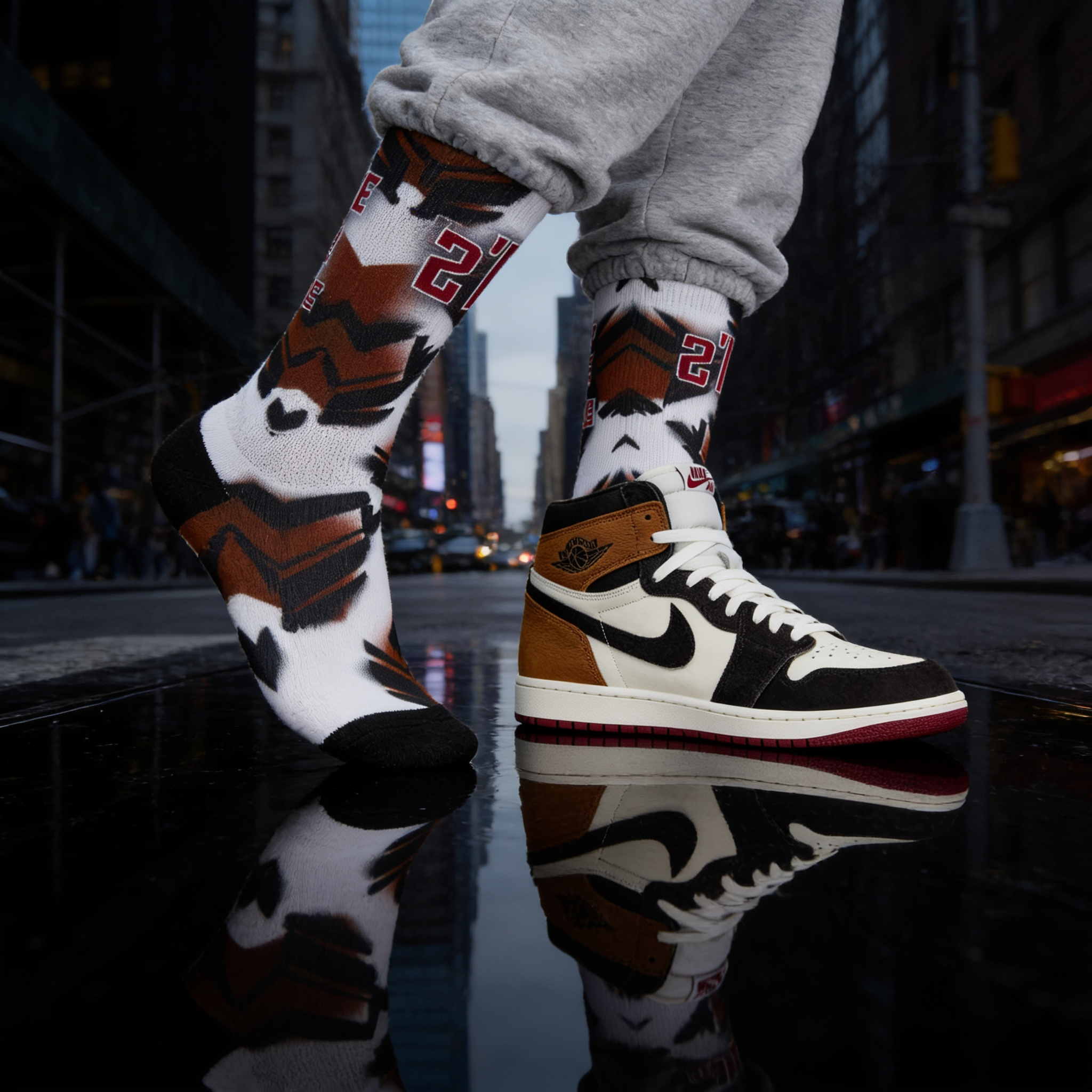 Nike Air Jordan 1 High OG 'Love The Game' Matching Socks