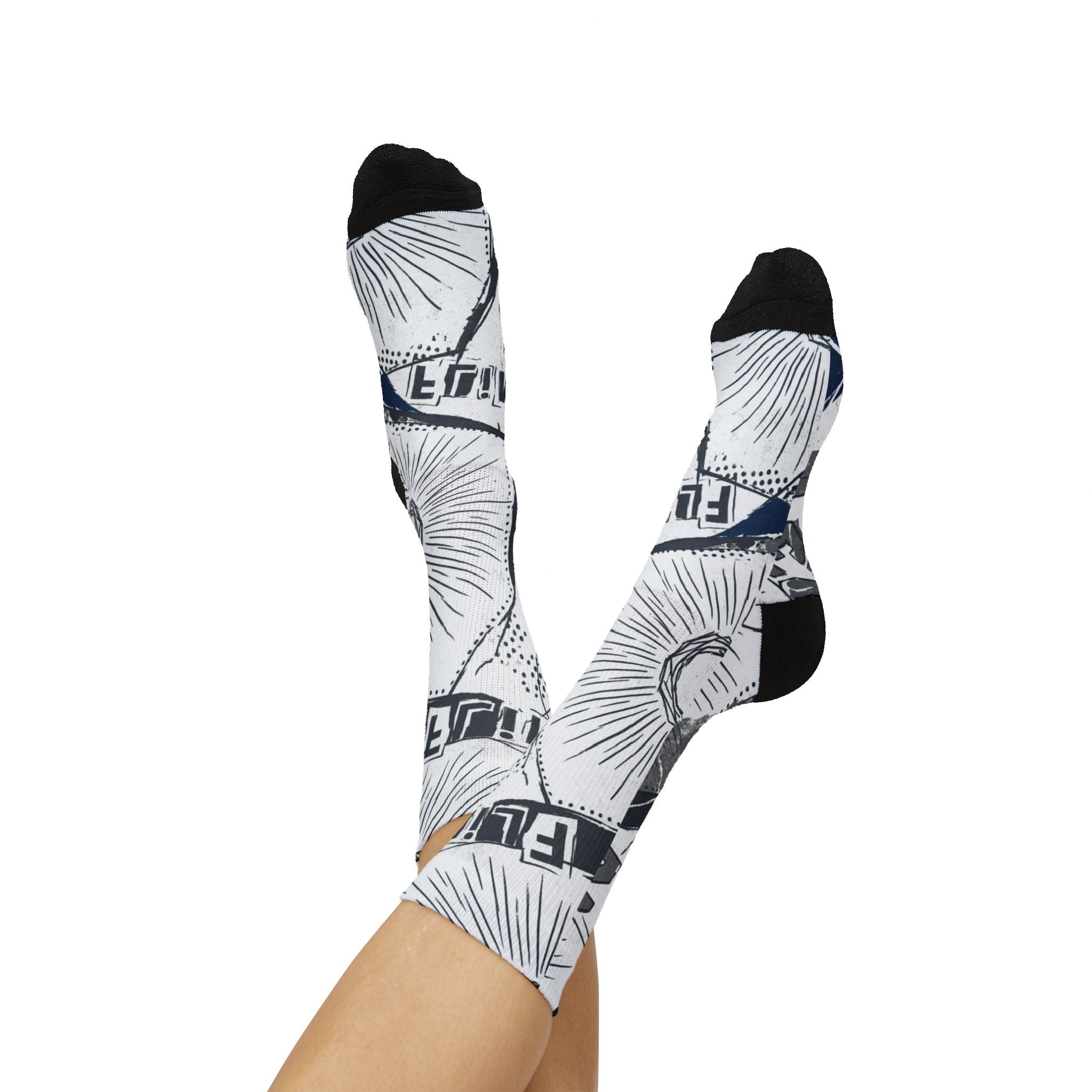 Socks to match Jordan 9 Retro 'Flint Grey' 2026 matching Crew Socks | Premium Championship Heritage Streetwear