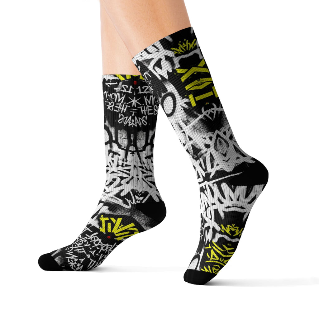 Socks to Match Jordan 12 Retro Taxi 2025 matching Crew Socks | MJ Championship Streetwear
