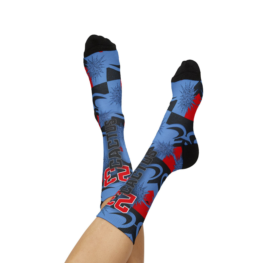 Matching Socks for Travis Scott x Jordan 4 Retro Cactus Jack Inspired Design