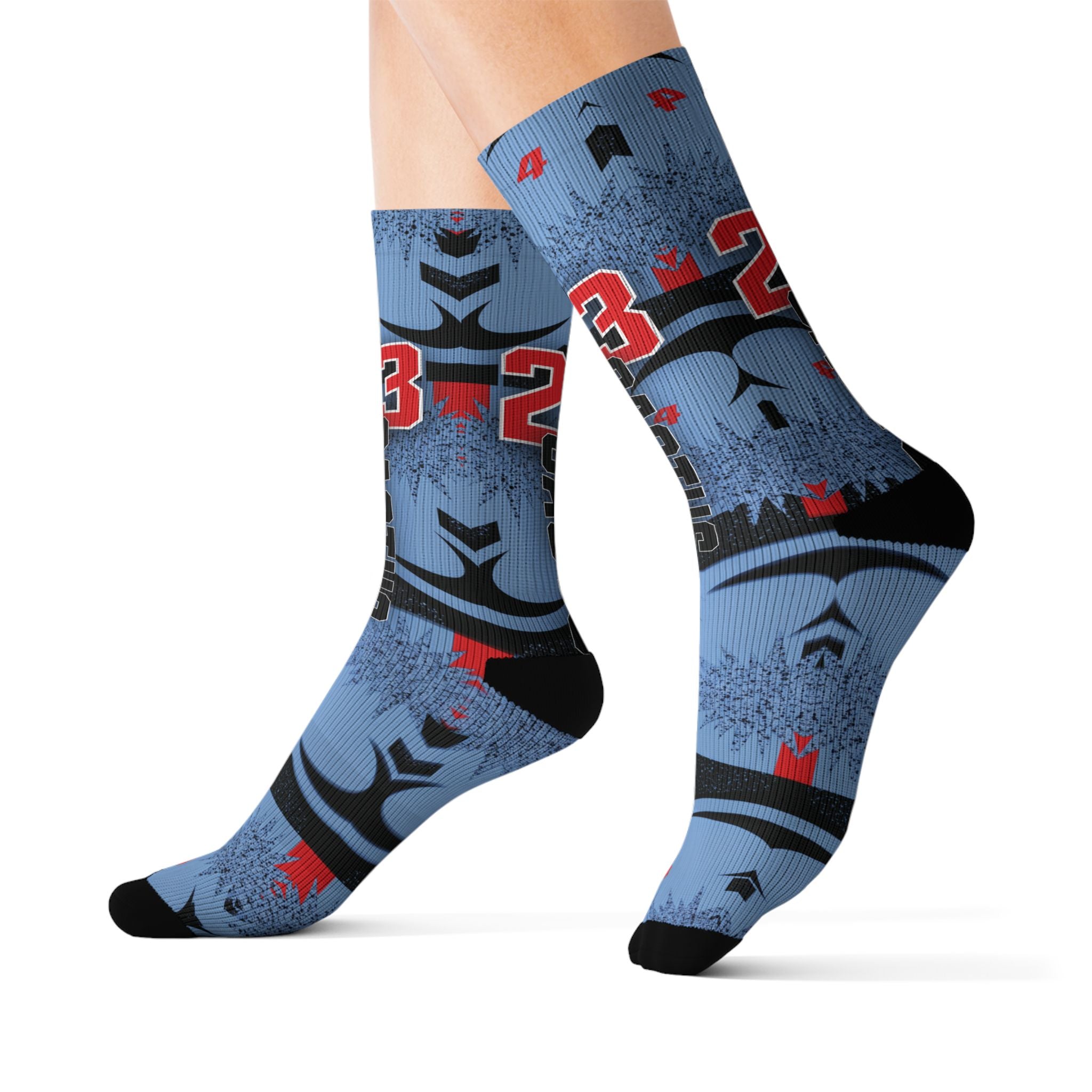 Matching Socks for Travis Scott x Jordan 4 Retro Cactus Jack Inspired Design