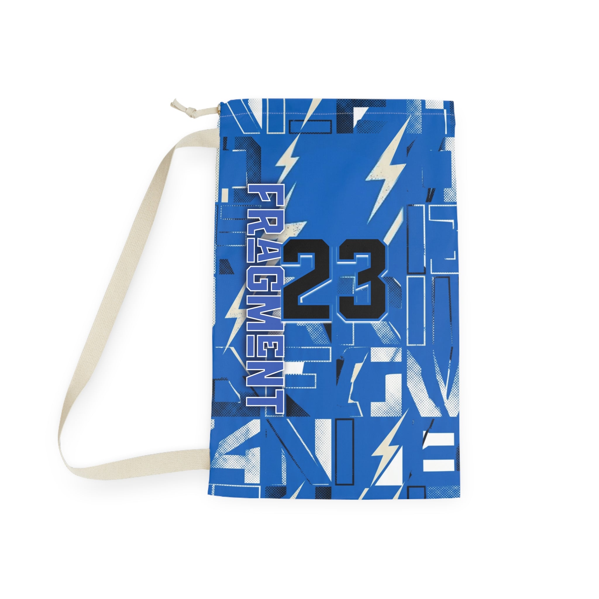 Matching Sneaker Travel Bag for Fragment Design x Travis Scott Jordan 1 Low OG Sail Military Blue Inspired Design