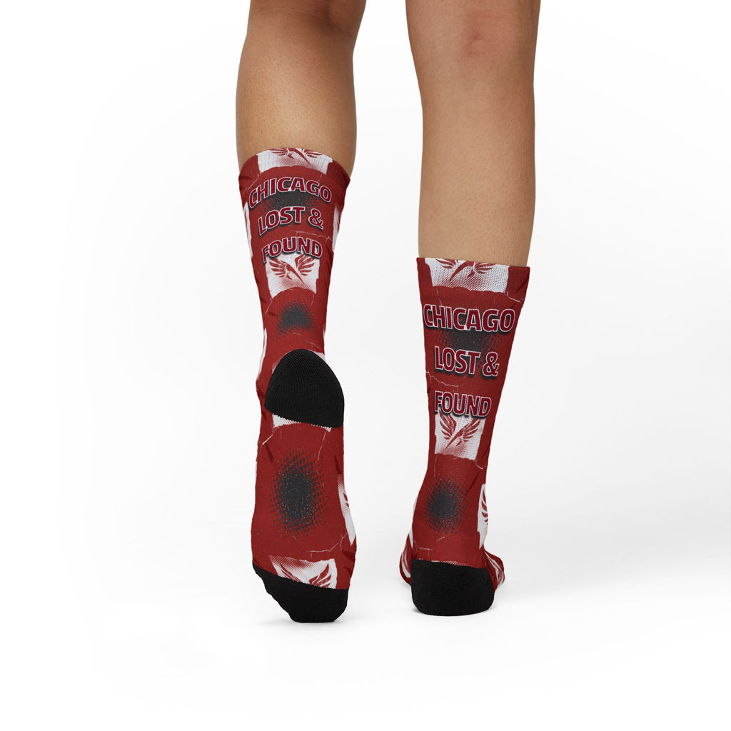 Nike Air Jordan 1 Retro High OG 'Chicago Lost & Found' Matching Socks