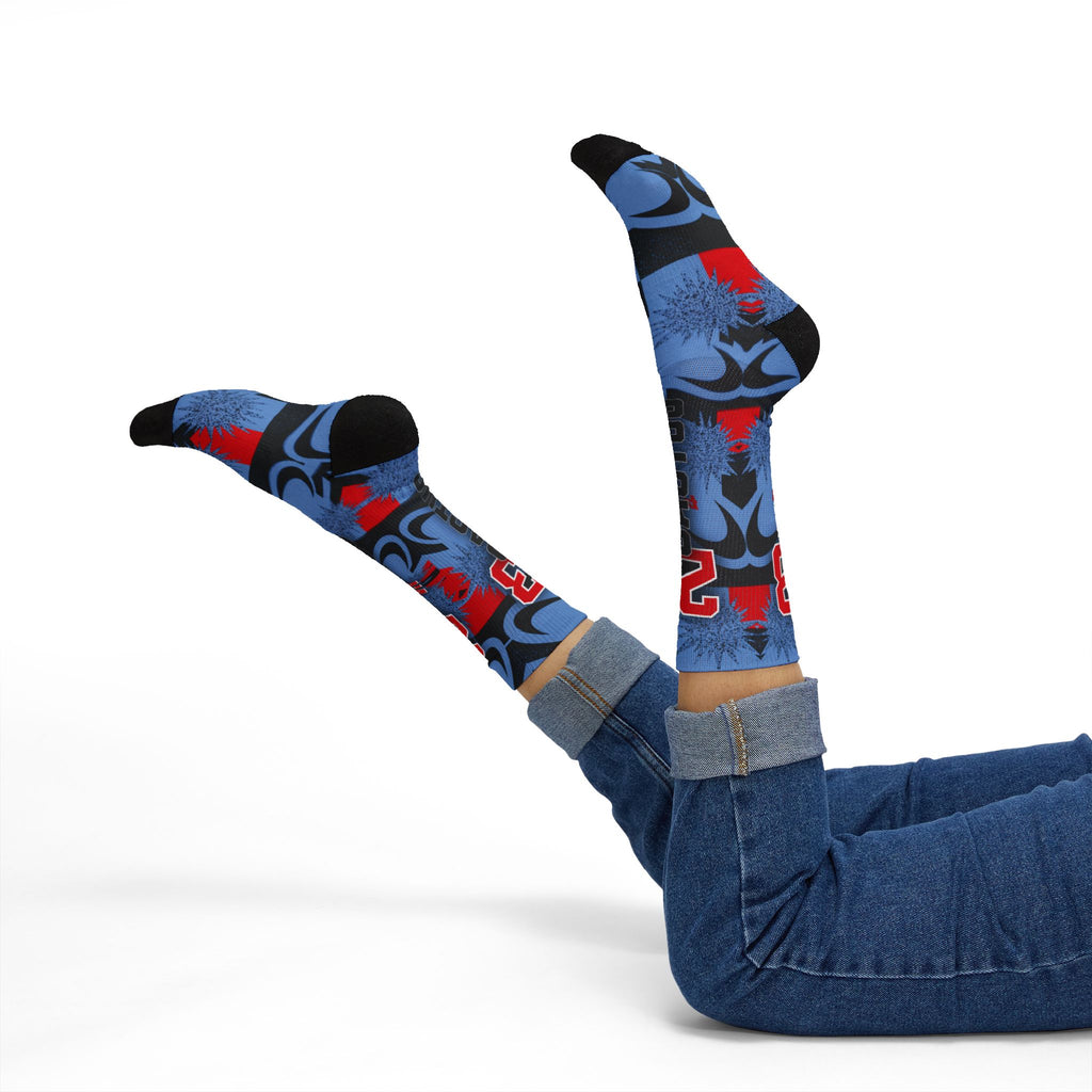 Matching Socks for Travis Scott x Jordan 4 Retro Cactus Jack Inspired Design