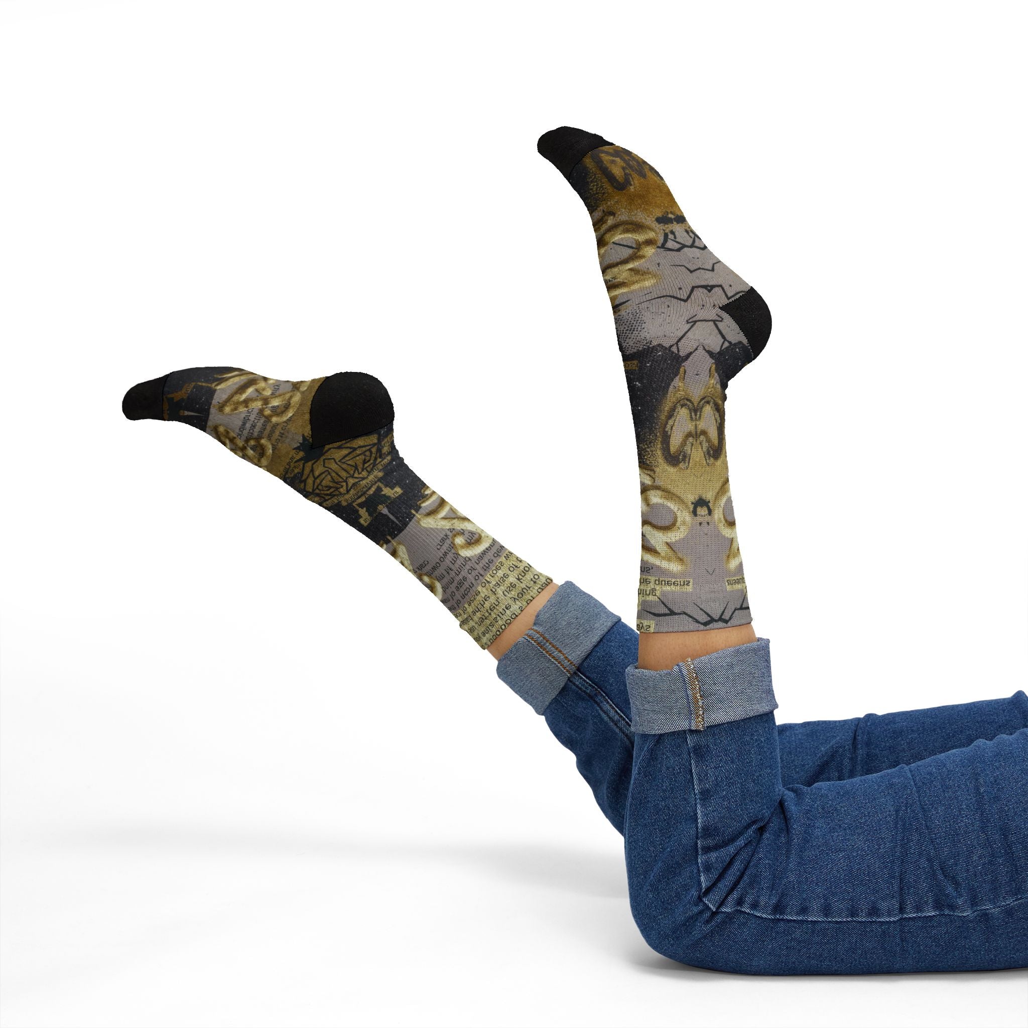 Socks to Match Jordan 3 Concrete Rose Matching Crew Socks | Queens Urban Rose Streetwear