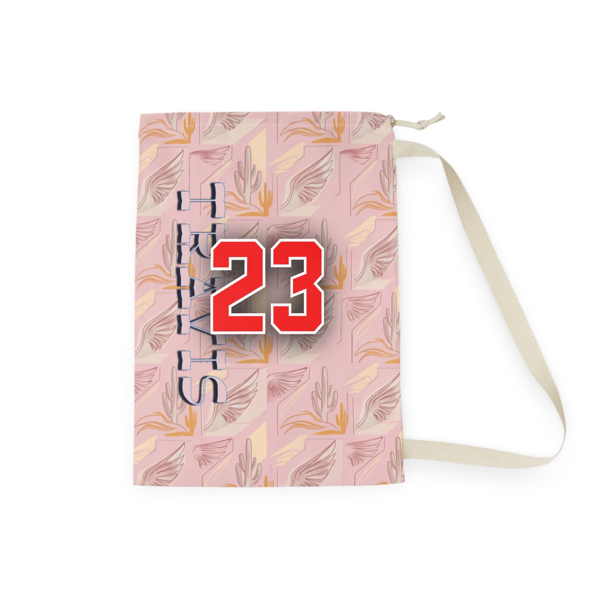 Sail Tropical Pink inspired shoe travel bag for sneaker storage - My Matching Socks