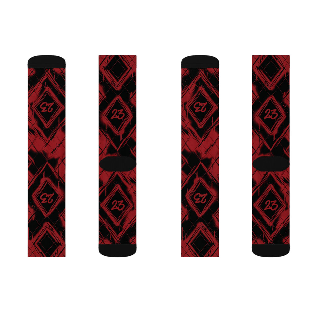 Matching Socks for Jordan 12 Retro Flu Game 2016 Inspired Design