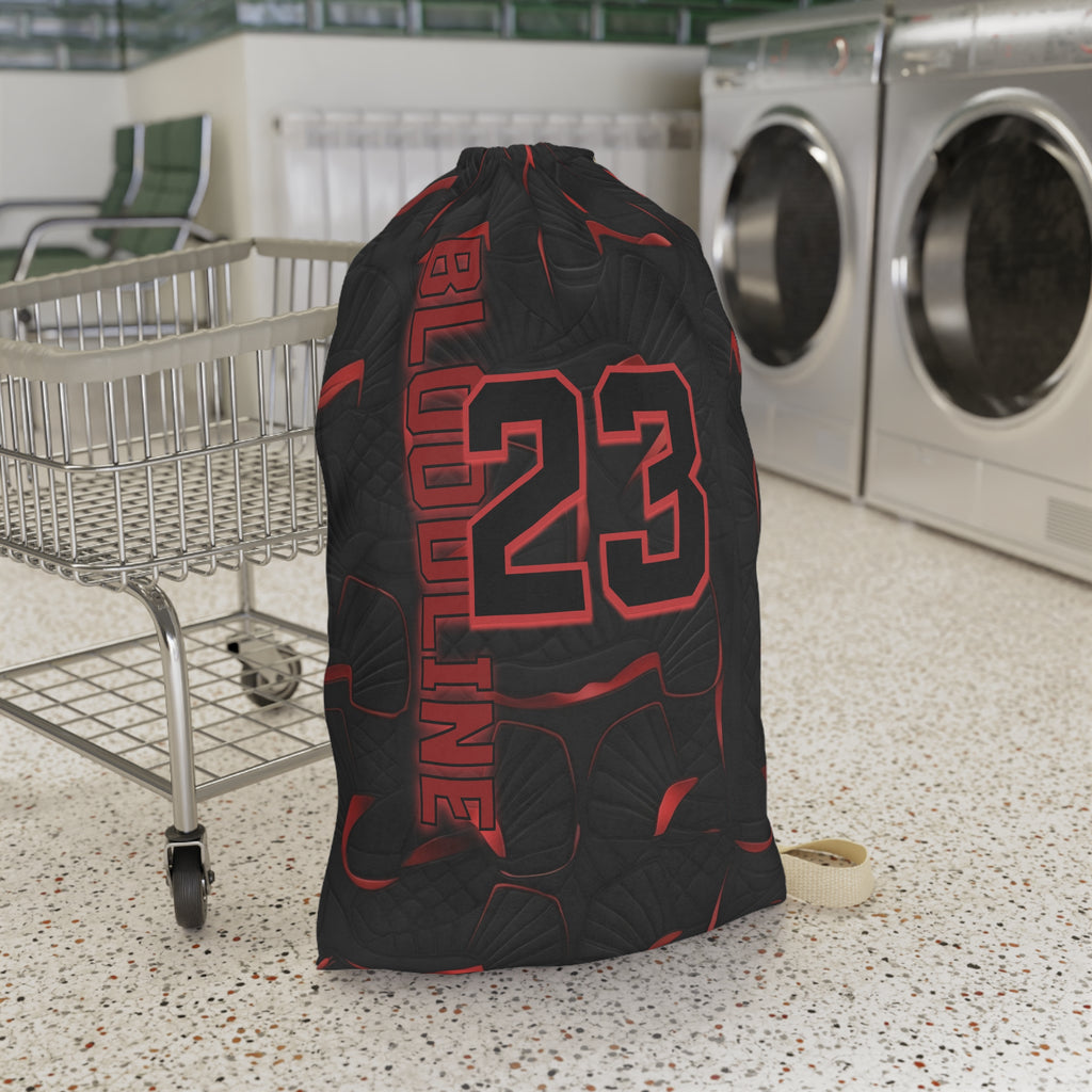 Jordan 12 Bloodline inspired sneaker organizer bag for daily carry - My Matching Socks